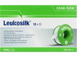 Bsn Cerotto Di Fissaggio Leukosilk Con Anello Protettivo, Bianco, Dimensioni: 2,5 Cm X 5 M. 1 Pezzo