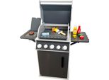 Tanner Il Piccolo Commerciante Napoleone Barbecue Con Accessori, Con Salsicce Per Il Barbecue