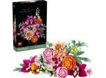 Lego Botanicals Bellissimo Bouquet Rosa - Decorazione Floreale - Set Di Costruzioni Per Adulti - Margherite Decorative, Fiordalisi, Rose E Fiori Di Sambuco Da Esporre - Decorazione Per Ufficio 10342