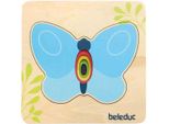 Beleduc Puzzle Di Legno Farfalla Giocattolo Educativo Colorato