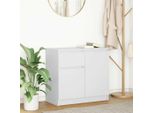 Vidaxl Credenza Con Cassetto Bianco 71X35X65 Cm Materiale A Base Di Legno