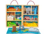 Set Di Giochi Da Viaggio In Legno Bigjigs, 10Dlg.