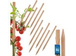 Kotarbau® Set Di 10 Paletti Per Pomodori Paletti Per Piante Da 25 Cm Paletto Di Legno Per Recinzione Paletto Di Legno Affilato Supporto Per Piante Paletto Di Legno Ausilio Per Arrampicata Paletti Per Piante In Legno Per Stabilizzazione Supporti Per Piante