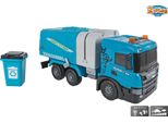 Camion Dei Rifiuti Giocattolo Scania Attrito Luce Suono Blu Veicolo Per Bambini