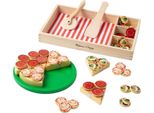 Melissa & Doug, Il Gioco Della Pizza In Legno Per Le Feste