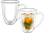 Bicchiere A Doppia Parete Wilmax, 250 Ml, Set Di 2, WL-888725/A2