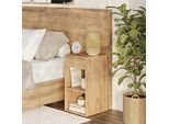 Vicco Comodino Camera Da Letto Dany, 35 X 65 Cm Con 1 Cassetto, Quercia Dorata