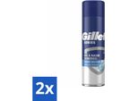 Gillette Series Gel Da Barba - Idratante - Preparazione Pre-Barba - 200 Ml - Confezione Risparmio - 2 Pezzi