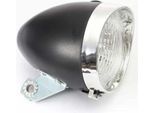 Vintage Retro Bicycle Bike Front Light Lamp Con Staffa Super Bright 3 Led Bike Headlight Bike Lights For Night Riding Nero