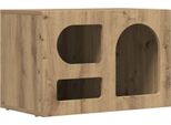 Syfax™ Mobile Tv Rovere Artigianale 60 X 35 X 40 Cm Legno Multistrato