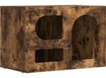 Syfax™ Mobile Tv Rovere Fumé 60 X 35 X 40 Cm Legno Multistrato