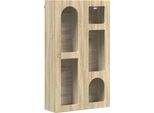 Syfax™ Armadio Pensile Con Lo Scaffale Rovere Sonoma 59 X 20 X 100 Cm