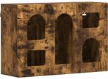 Vidaxl Armadio A Muro In Rovere Fumé 60 X 20 X 40 Cm Materiale A Base Di Legno