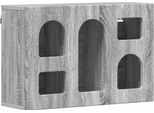 Vidaxl Armadio A Muro Grigio Sonoma 60 X 20 X 40 Cm Materiale A Base Di Legno