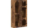 Vidaxl Armadio A Muro Con Ripiano Legno Di Recupero 59 X 20 X 100 Cm Materiale A Base Di Legno