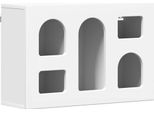Vidaxl Armadio A Muro Con Ripiano Bianco 60 X 20 X 40 Cm Materiale A Base Di Legno