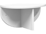 Vidaxl Scaffale A Muro A Parete Bianco 38 X 19 X 19 Cm Materiale A Base Di Legno