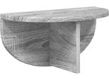 Vidaxl Scaffale A Muro Grigio Sonoma 38 X 19 X 19 Cm Materiale A Base Di Legno
