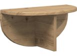 Vidaxl Mensola A Muro Rovere Artigianale 38 X 19 X 19 Cm Materiale A Base Di Legno