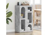 Maison Exclusive - Credenza In Cemento Grigio 59 X 35 X 100,5 Cm Materiale Ligneo
