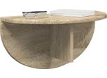 Vidaxl Mensola A Muro Rovere Sonoma 38 X 19 X 19 Cm Materiale A Base Di Legno