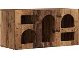 Vidaxl Mobile Tv In Legno Recuperato 80 X 35 X 40 Cm Materiale A Base Di Legno