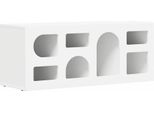 Syfax™ Mobile Tv Bianco 100 X 35 X 40 Cm Legno Multistrato