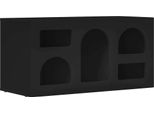 Syfax™ Mobile Tv Nero 80 X 35 X 40 Cm Legno Multistrato