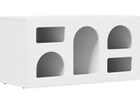 Syfax™ Mobile Tv Bianco 80 X 35 X 40 Cm Legno Multistrato