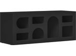 Mobile Tv Vidaxl Nero 100 X 35 X 40 Cm Materiale In Legno
