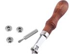 Artigianato In Pelle Distanziatore Sistema Di Goffratura Set In Pelle Cucito Strumento Di Design Fai Da Te