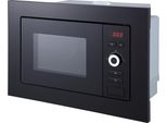 Microonde 800 Watt Da Incasso 60 Cm Grill 1000 Watt 20 L Vetro Nero Respekta