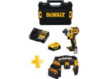 Avvitatore A Impulsi Dewalt DCF887P1T (1 X 5,0 Ah + DCB1104 + Tstak Ii + Cinghia Portautensili DWST1-75552)