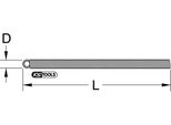 Ks Tools Molla Di Piegatura Interna, Tubi In Plastica Pe, ø13Mm, 203.0213