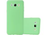 Cadorabo Custodia Per Samsung Galaxy J7 2016 Custodia Protettiva In Verde Custodia Del Telefono Cellulare Tpu Silicone Custodia Cover
