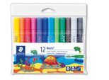 Pennarelli Jumbo Noris 12 Colori 3,0 Mm Staedtler