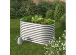Ok-Living Letto Per Orto Rialzato , 160 X 82 Cm, Argento