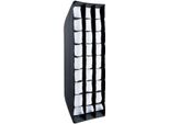 Linkstar Softbox Pieghevole Con Luce Di Striscia + Nido D'ape QSSX-30150HC 30X150 Cm