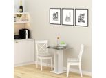 Vicco Tavolo Da Pranzo Repose, 65 X 65 Cm, Calcestruzzo