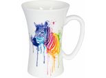Tazza KöNitz Design Aninmals Zebra Mega Acquerellata, Tazza, Tazza Da Caffè, Tazza Da Tè, Bone China, 510 Ml, 11 2 016 2292