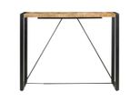 Vidaxl Tavolo Da Bar 140 X 70 X 110 Cm In Legno Massiccio Di Mango