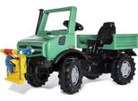 Rollytoys Forst Unimog Verde, Veicolo A Pedali Per Bambini A Partire Dai 3 Anni, Con Verricello A Cavo