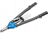 Pinza Per Rivetti Ciechi A 2 Mani HöGert 530 Mm, Con Cinque Misure Di Guida Per Rivetti Ciechi, Max 6,4 Mm