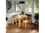 Vicco Tavolo Da Pranzo Con Sedia Roman, 60 X 90 Cm, Quercia Dorata