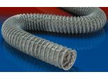 Tubo Flessibile Con Profilo Di Serraggio In Pvc Ø Interno 125-127 Mm Ø Esterno 137,00 Mm 6 Mm Lunghezza 3 M