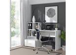 Vicco Scrivania Loris, 149.2 X 50 Cm, Bianco