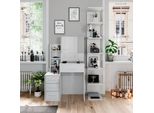 Vicco Tavolo Da Toeletta Conrada, 80 Cm, Bianco