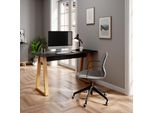 Vicco Scrivania Nautica, 138 X 60 Cm, Antracite/Faggio