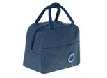 Borsa Termica Isolante Colazione Pranzo Blu