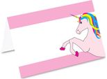 Pricaro Segnaposto "Unicorno Rosa"", 50 Pezzi"